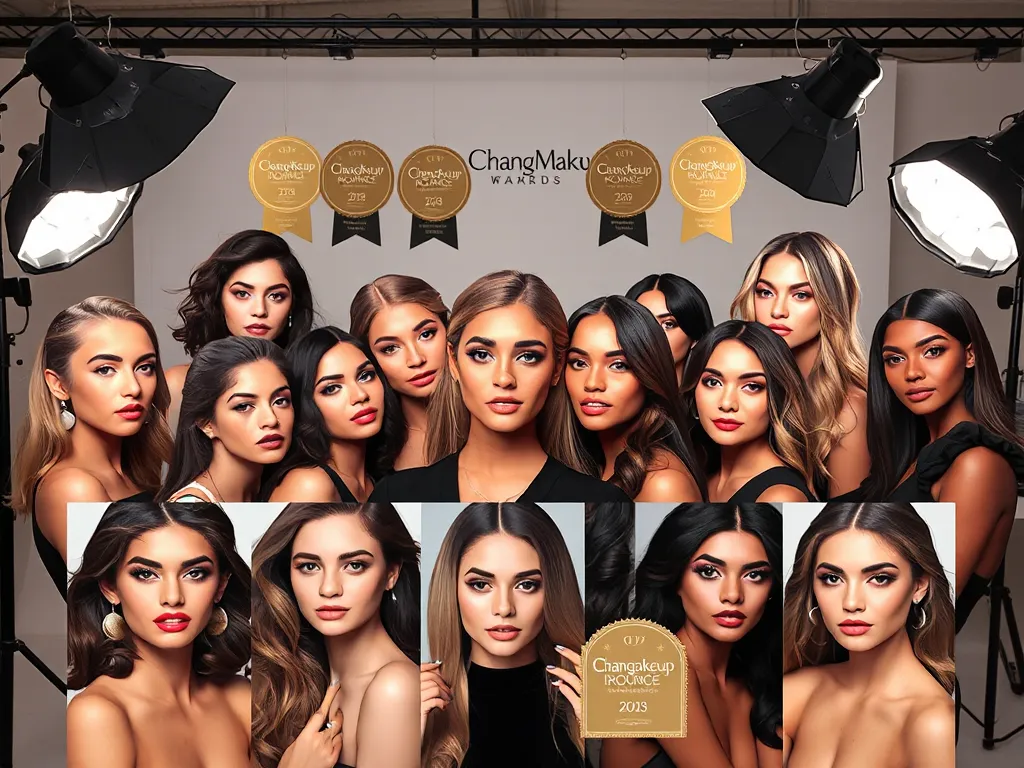 Changmakeup là ai? Hành trình từ makeup artist đến influencer hàng đầu Việt Nam - Nữ makeup artist cầm các giải thưởng trong phòng làm đẹp hiện đại