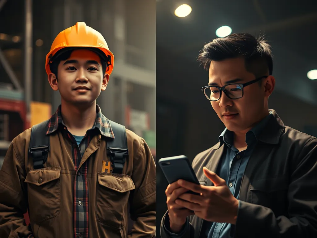 Hành trình chuyển đổi của Lộc Fuho từ công nhân nghèo đến CEO TikTok triệu view, hình ảnh chuyển cảnh ấn tượng