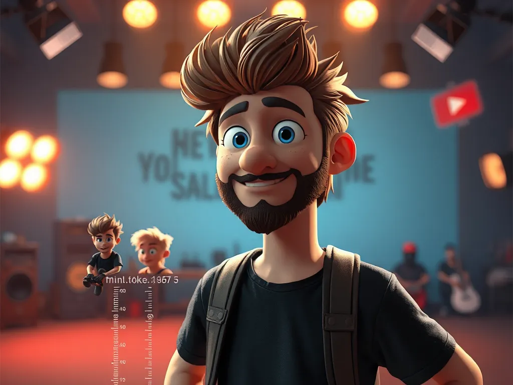 Hình ảnh hành trình PewDiePie từ người sáng tạo nhỏ trở thành ông hoàng YouTube với các cột mốc quan trọng