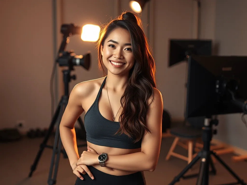 Hình ảnh minh họa Hana Giang Anh từ HLV fitness đến KOL có tầm ảnh hưởng triệu người, thể hiện sự chuyển đổi thành công trong sự nghiệp