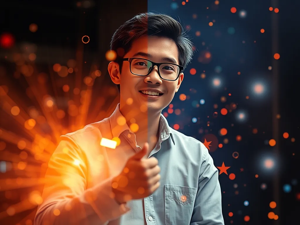 Hình ảnh minh họa hành trình chuyển đổi từ content creator sang founder EdTech của Nguyễn Hữu Trí (Mocloi)