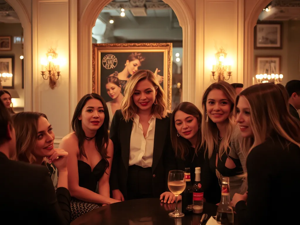 Hình ảnh stylist Decao cùng bạn bè trong ngành thời trang tại buổi gặp mặt sang trọng, minh họa cuộc sống cá nhân của fashion icon