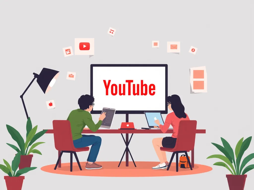 Hình minh họa: Hành trình phát triển kênh YouTube và thành công