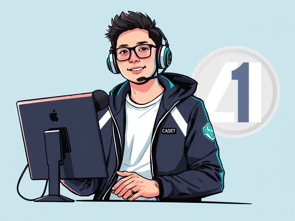 Hình minh họa: Hành trình từ game thủ đến caster eSports số 1 Việt Nam