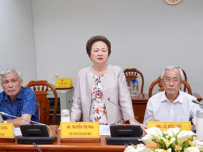 Chân dung bà Nguyễn Thị Nga - Chủ tịch tập đoàn BRG