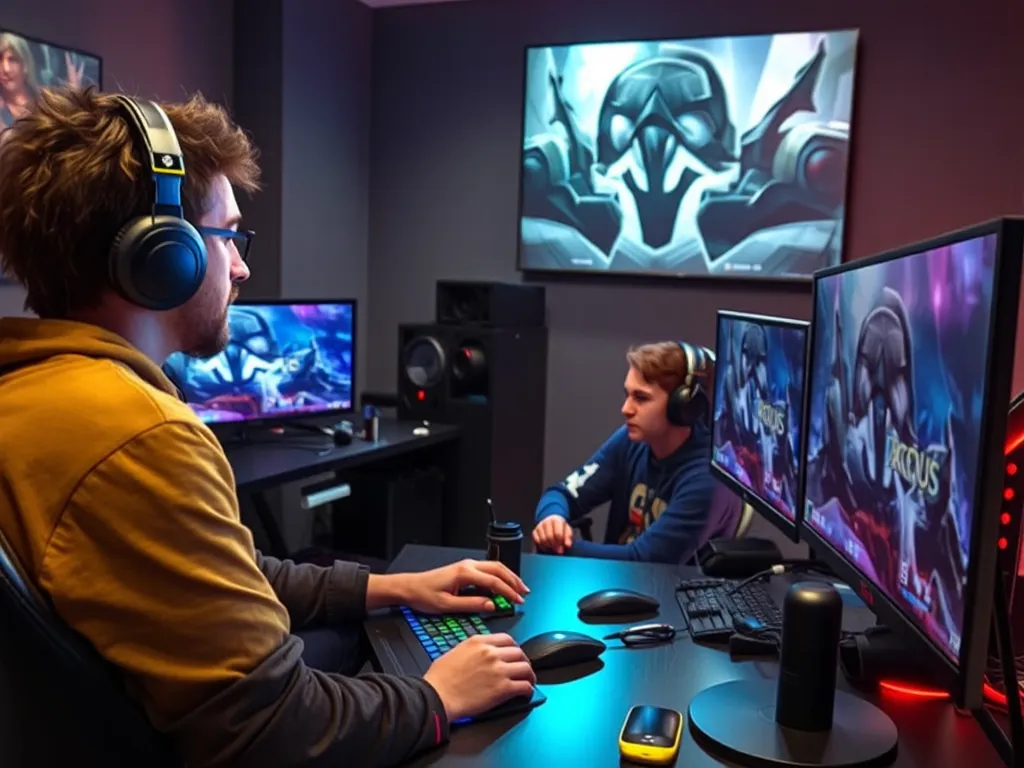 Optimus là ai? Tiểu sử và sự nghiệp streamer huyền thoại Liên Minh VN: Hình ảnh streamer Optimus đang chơi và huấn luyện Liên Minh