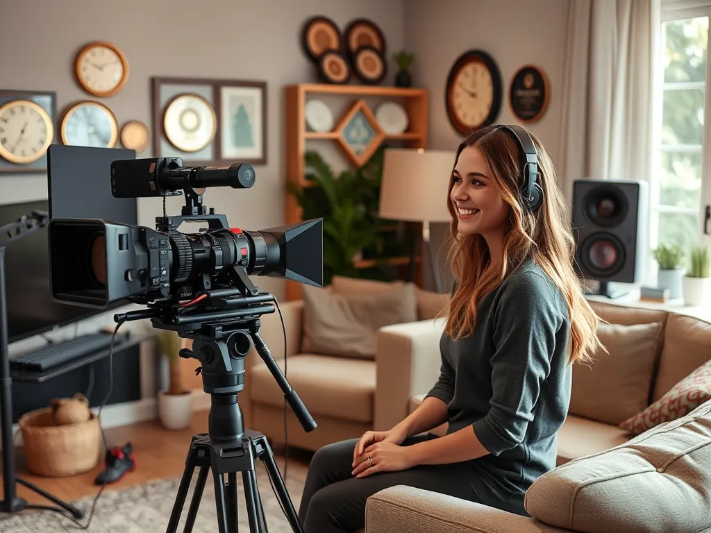 Phòng streaming hiện đại của nữ streamer nổi tiếng Linh Ngọc Đàm với giải thưởng và khu vực thư giãn