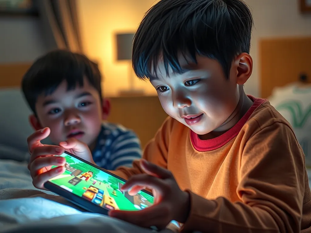 Thanh thiếu niên Việt Nam say mê xem video Minecraft YouTuber bí ẩn Dream, được giới trẻ Việt săn đón nhất, ánh sáng màn hình chiếu rội