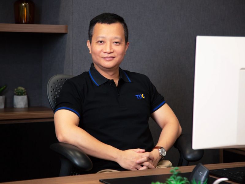Chân dung ông Trần Ngọc Thái Sơn - Chủ tịch  HĐQT Tiki Global Pte. Ltd.